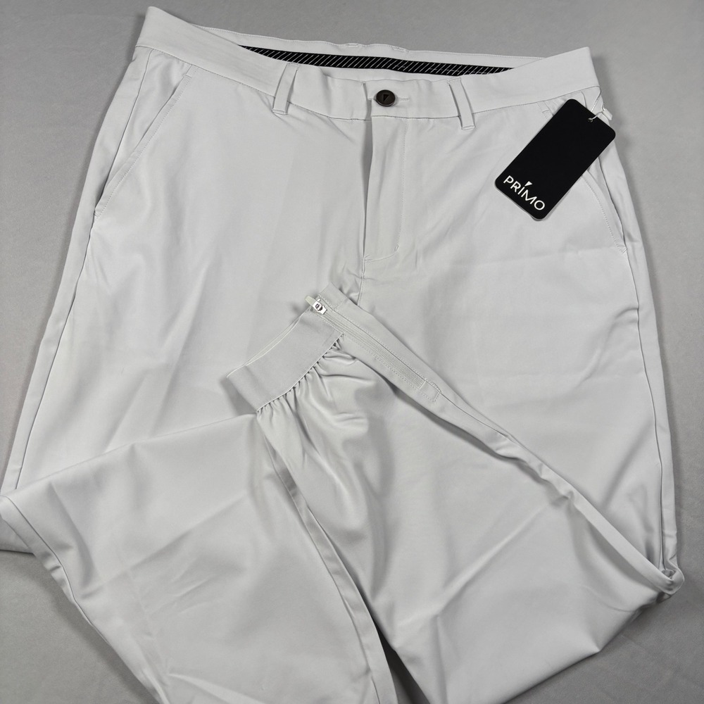 Primo Jogger Men 34 Short Cloud White 81008776115 NWT Golf Pants